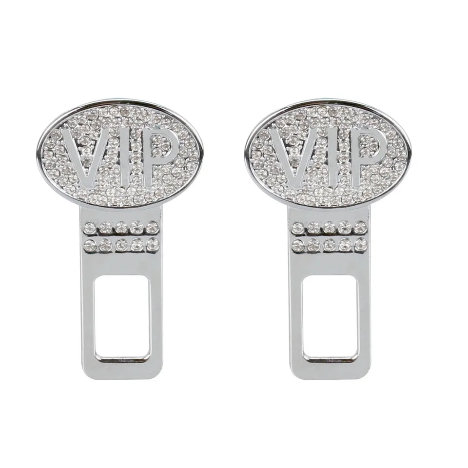 

1pcs car seat belt buckle plug for BMW Volkswagen Mercedes-Benz Toyota Ford Audi safety clip rhinestone with drill muffler