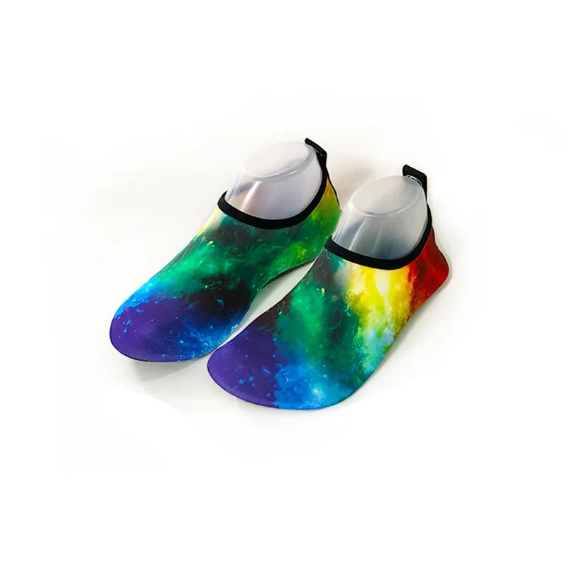 Многоцветные быстросохнущие туфли для плавания и дайвинга; обувь для плавания; акваноски; нескользящие пляжные тапочки для бассейна; для
