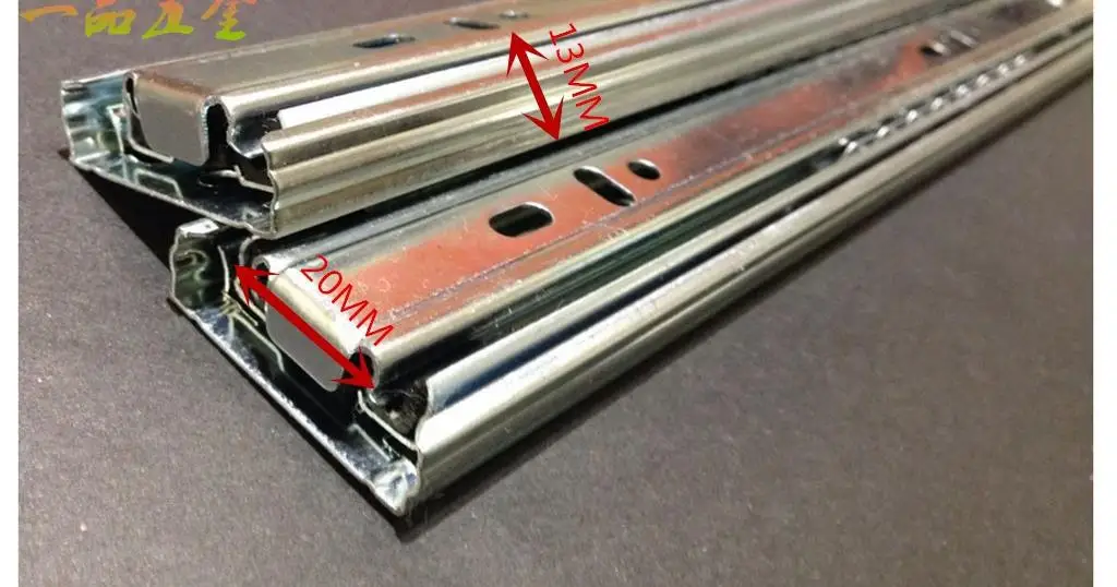 Damping drawer slide rail Furniture Hardware furniture rails computer