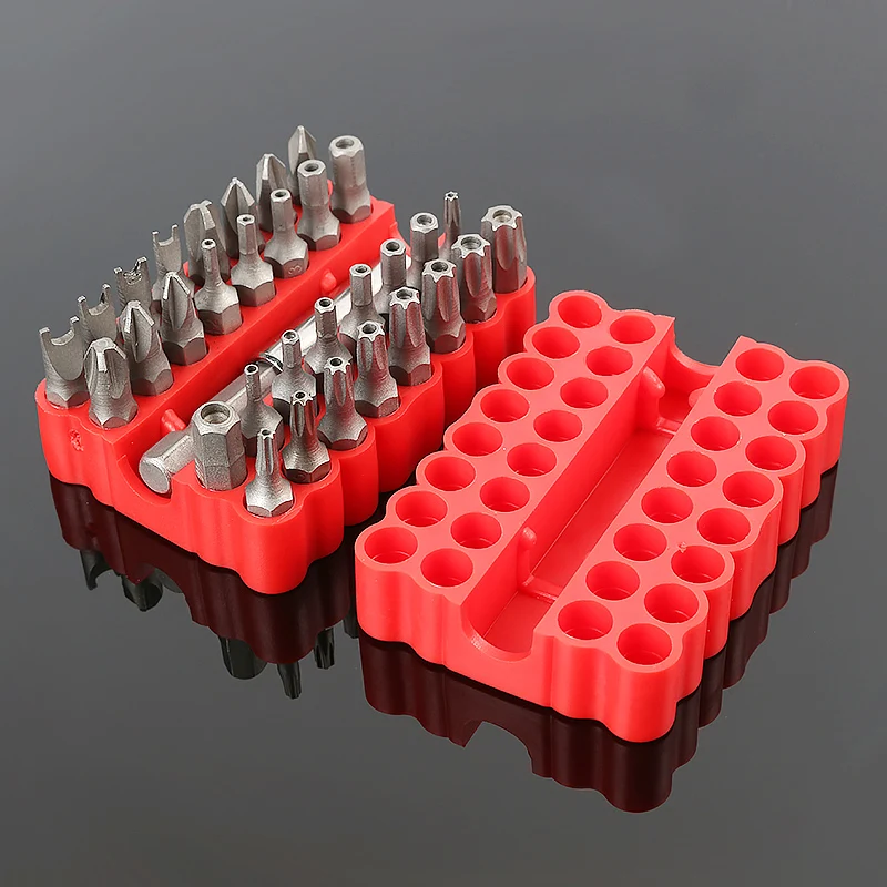 

1Sets Solid Security Bit Set Tamper Proof Electric Screwdriver Bit Set 60mm Magnetic Holder Torx Star Hex Bit Spanner Screws Wit