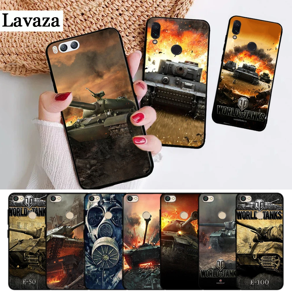 

Lavaza world of tanks on Silicone Case for Xiaomi Redmi 4A 4X 5A 5 Plus S2 6 6A 7A K20 Note 4 7 Pro Prime Go