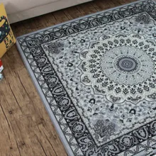 Современный серый и белый ковер, квадратный диван для гостиной, чайный коврик для стола