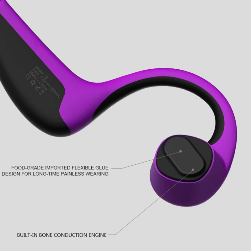 Z8 Condução Óssea Fone De Ouvido Bluetooth