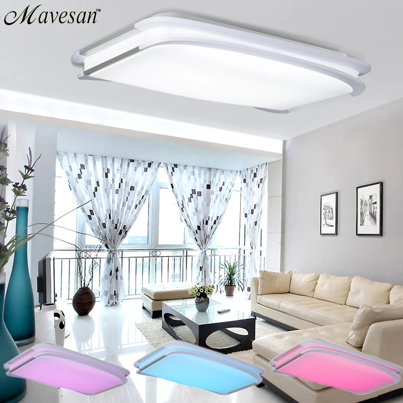 Buy Best Modern LED Ceiling Lamp For Living Room AC85 265V Hallway Home