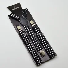 Женские подтяжки эластичные черные точки тонкие Подтяжки 25 мм Широкий микс Y-back Подтяжки оптом