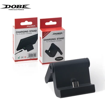 

DOBE Charging Stand For Nintend Switch Main Unit Controller Charging Dock back Can Folded Stand Charger Base TNS-18112.