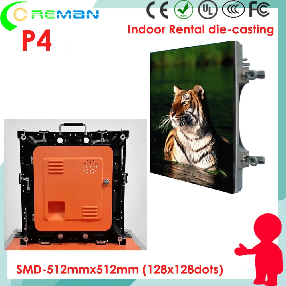 Светодиодный дисплей p4 smd легкая Светодиодная панель p2 p2.5 p3 p5|p4 smd|programable led displayvideo