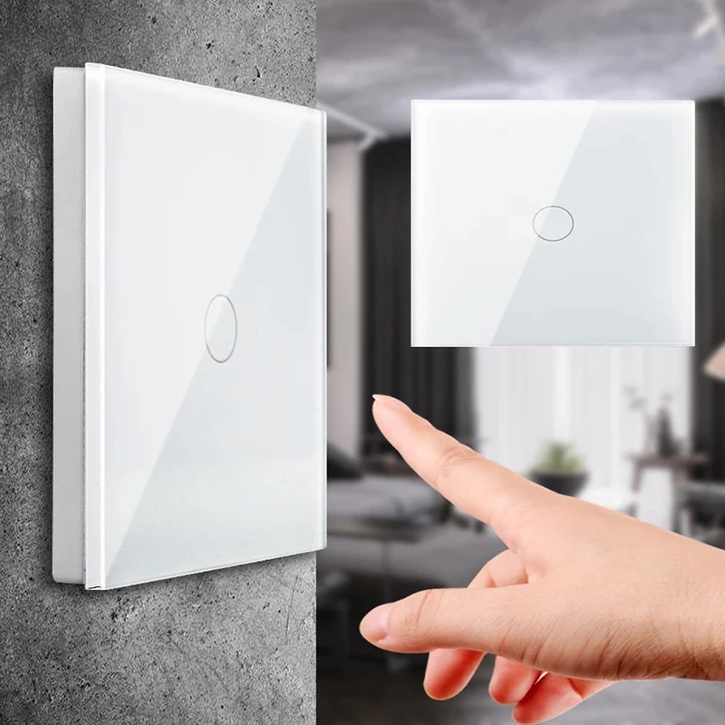 Luxury Wall Light Remote Smart Switch EU Standard Surface Waterproof
