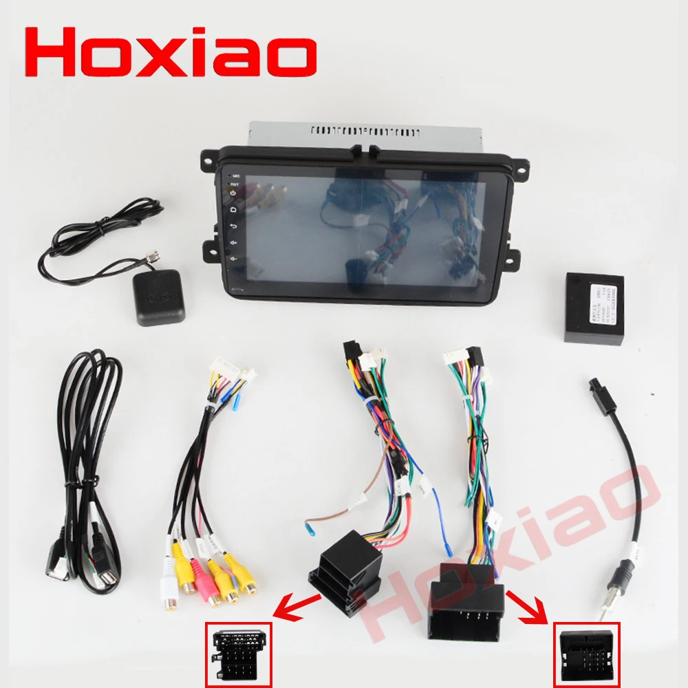 2 din автомобиль Android 678 для Volkswagen VW golf 6 passat b6 B7 Touran polo Tiguan seat leon skoda octavia карта