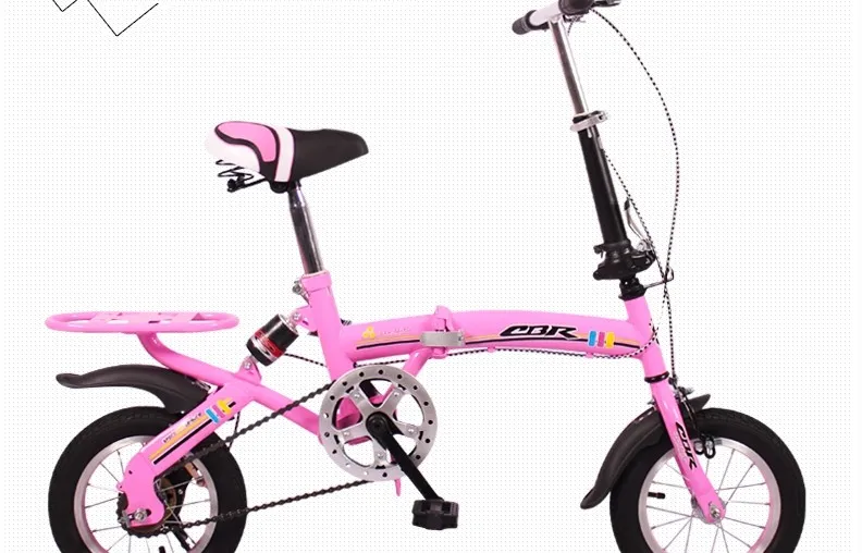 Perfect High quality carbon steel 20 inches Ordinary Pedal folding bicycles 1