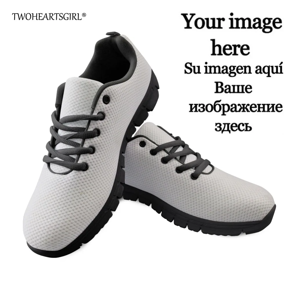 

Twoheartsgirl Drop Shipping Print Your Image Logo Vulcanize Shoes for Men,Breathable Male Lac Up Flats,Comfortable Mesh Sneakers