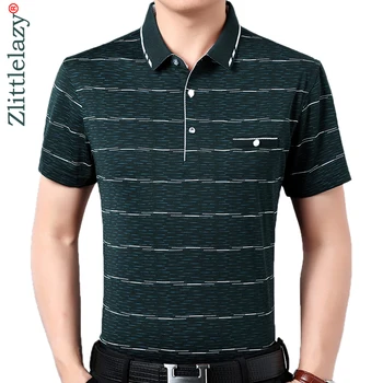

2019 brand casual summer striped short sleeve polo shirt men poloshirt jersey pocket mens polos tee shirts dress fashions 32556