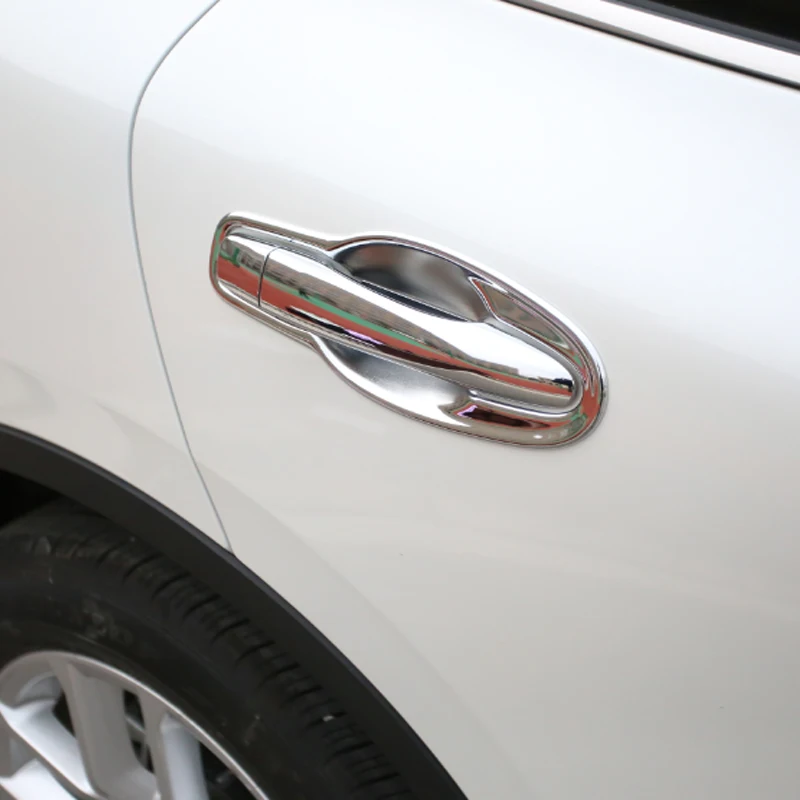 

Foal Burning Car ABS Chrome Outer Door Handle Bowl Protective Trim Cover Sticker for Renault Koleos 2017 2018 Auto Accessories