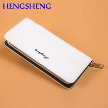Free shipping HENGSHENG luxury leather men wallet for card holder men hand wallet of card holder leather men handbags
