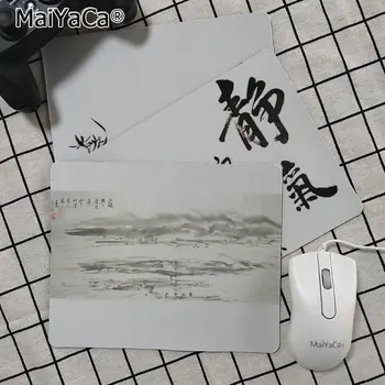 

Maiyaca Vintage Cool Chinese Calligraphy Gamer Speed Mice Retail Small Rubber Mousepad Top Selling Wholesale Gaming Pad mouse