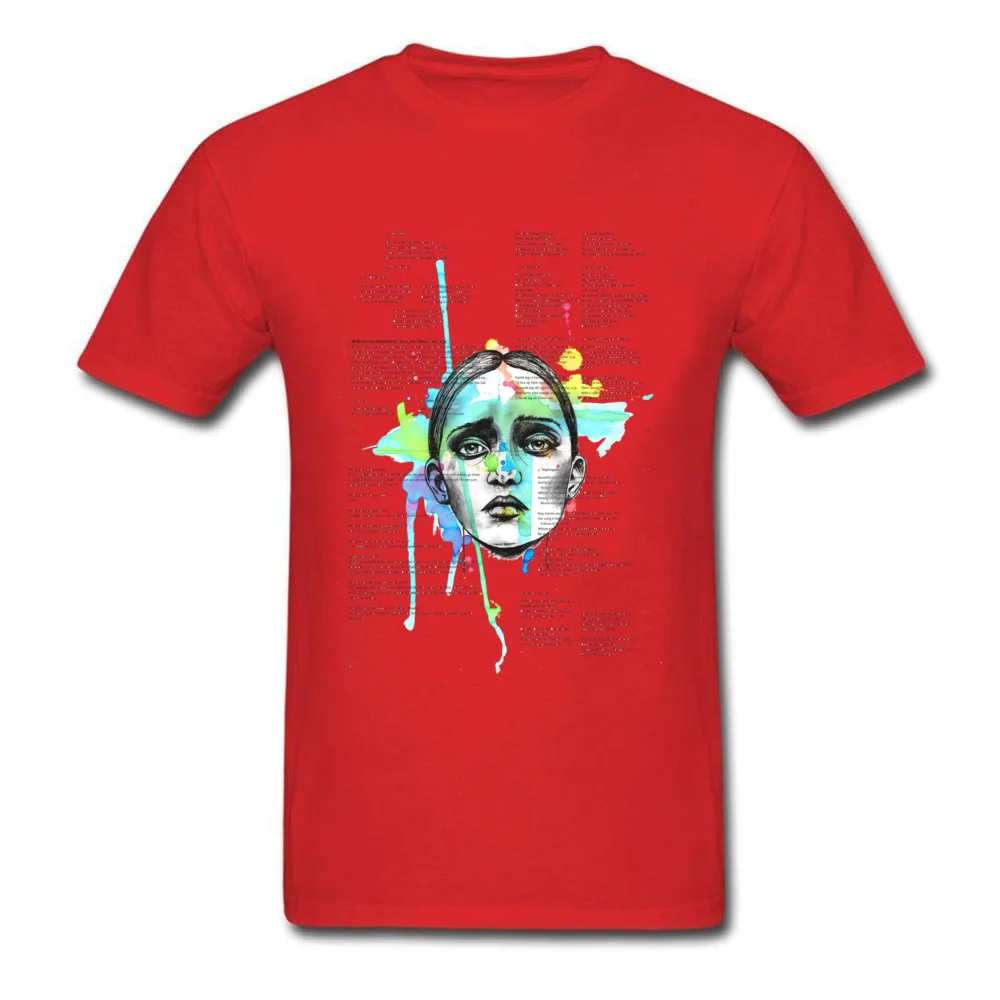 100% Cotton Mens Short Sleeve Fairhaven Lost Soul T-Shirt Printed Tops T Shirt Latest Gift O Neck Tops T Shirt Fairhaven Lost Soul red