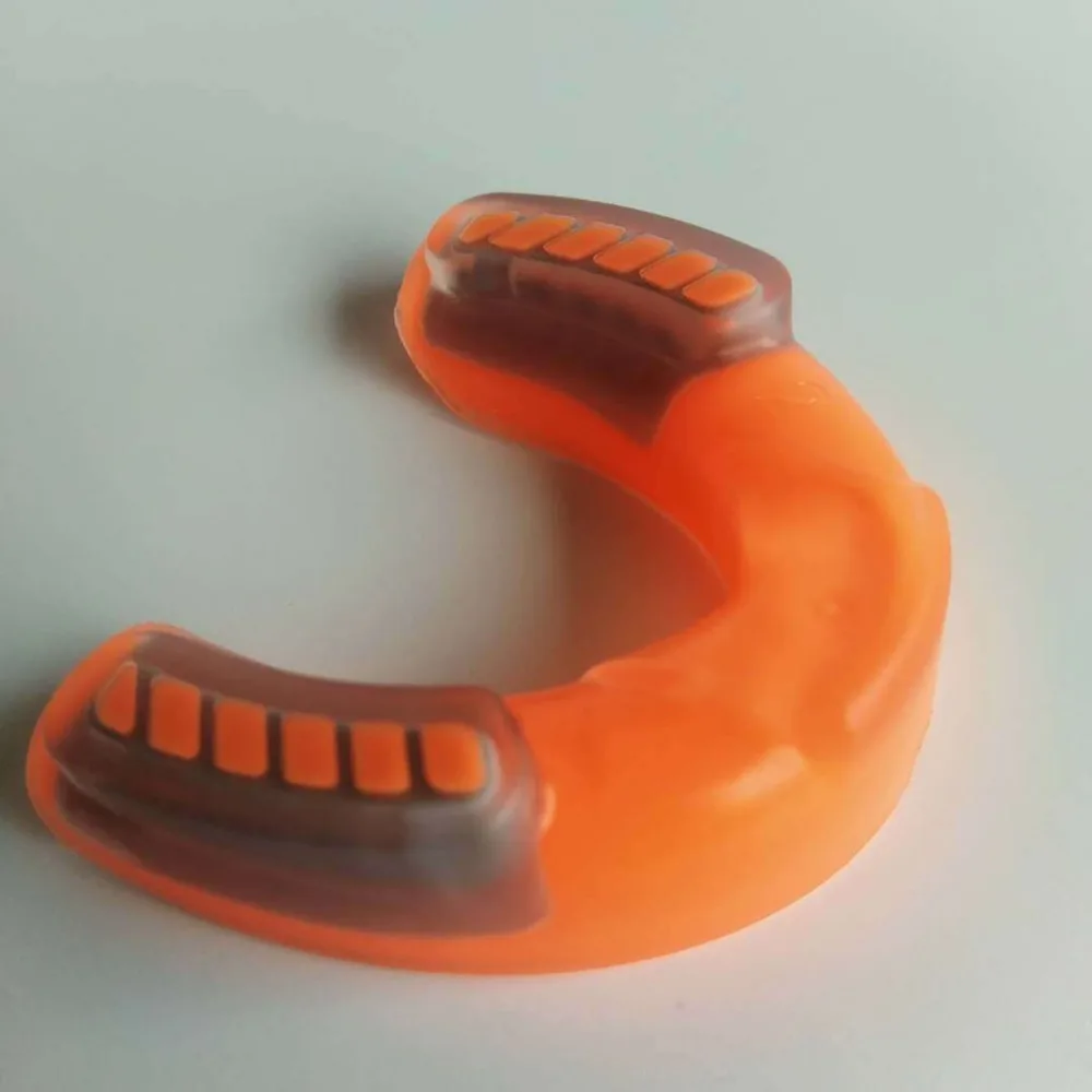 Protector bucal baloncesto Rugby boca dientes proteger doble boxeo MMA Sanda boca apoyos Gum Shield Gear seguridad nominal