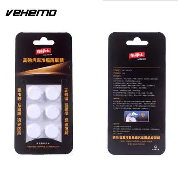 

Car Vehicle Windshield Cleaner Window Car Windscreen Cleaning Rinse Block 6Pcs Wiper