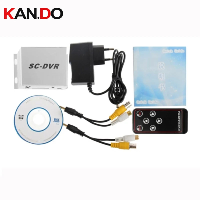 32GB option Mini CCTV recorder SC-DVR 1CH Playback Function Motion Detected Recording SC DVR SD CAR