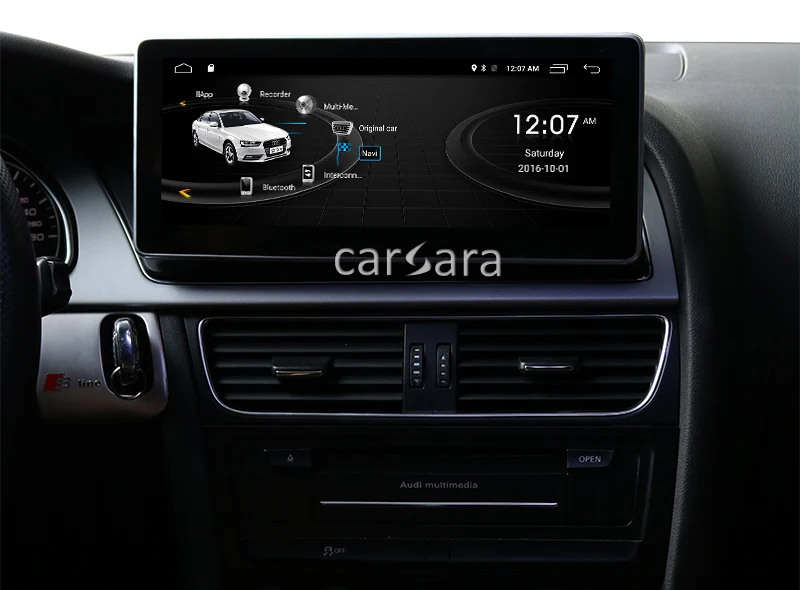 Discount 2G RAM 32G ROM Android touch screen for right hand drive Audi A4 A5 2009-2016 10.25" display GPS Navi radio multimedia player 8