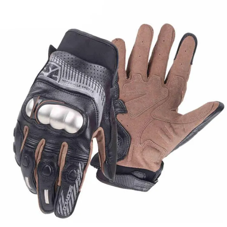 Наивысшего качества Ретро Мужчины Гонки Moto крест Перчатки rcycle Guantes Luvas защита рук