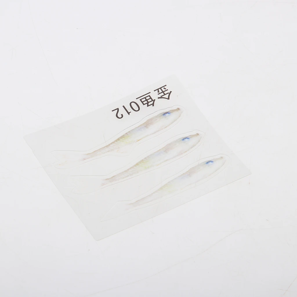 10 Sheets 3D Goldfish Clear Film Sticker, Koi Pond Painting, Resin Inclusion for Resin Craft Art ,Resin Decorative Stickers