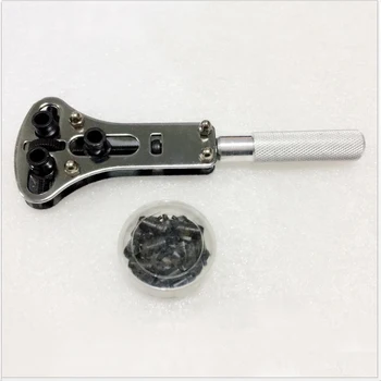 

19 in 1 3 Jaw Watch Repair Tool Kit Adjustable Watch Bottom Back Case Opener Hand Tool Set For Clock Watch Battery Change