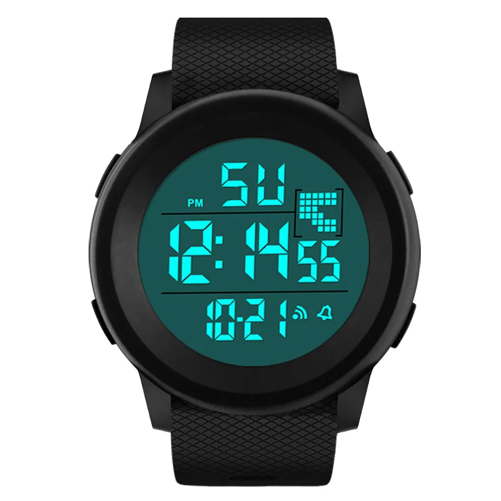 Светодиодный водонепроницаемый цифровые Модные кварцевые часы военные спортивные мужские Relojes Hombre винтажные Feminino Masculino Erkek Kol Saa 40X