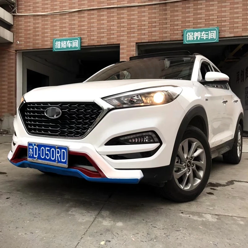 For hyundai tucson 2015 2017 Car styling ABS Front Grill