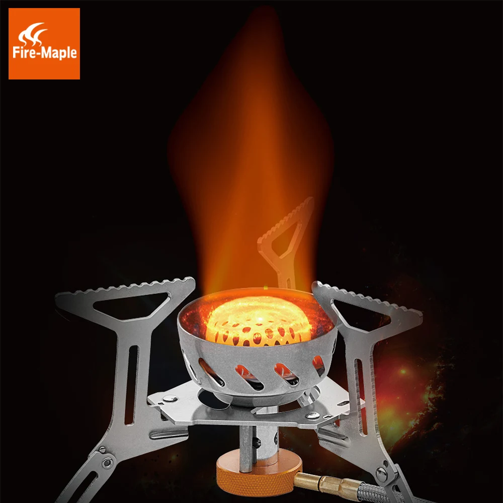 Газовая горелка Fire Maple ветрозащитная из нержавеющей стали 312 г|stove mat|stove burningstove