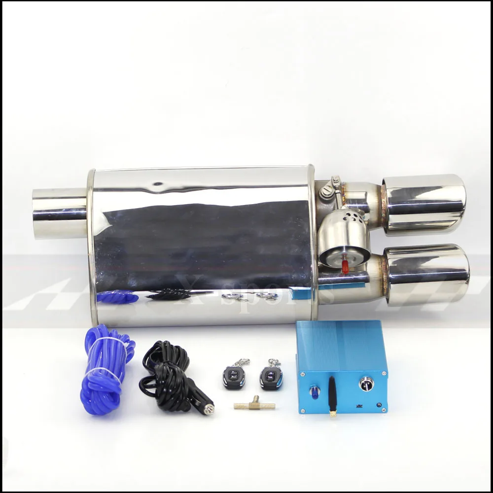 Car Valve Exhaust Pipe Vacuum Variable Mufflers Stainless Steel