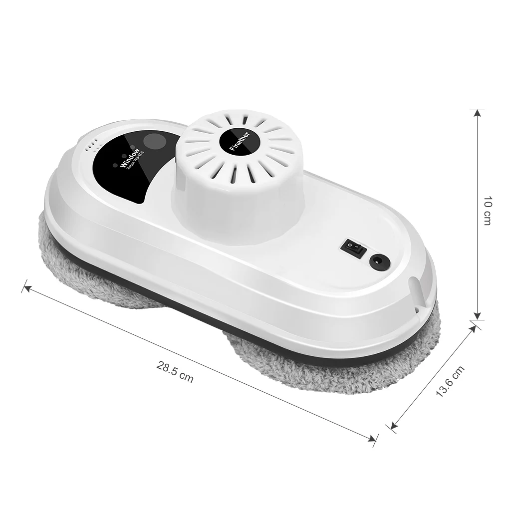 Finether мультиповерхностный робот-робот для очистки окон, Радиоуправляемый очиститель окон с UPS системой защиты от падения, безопасный Канатный карабин