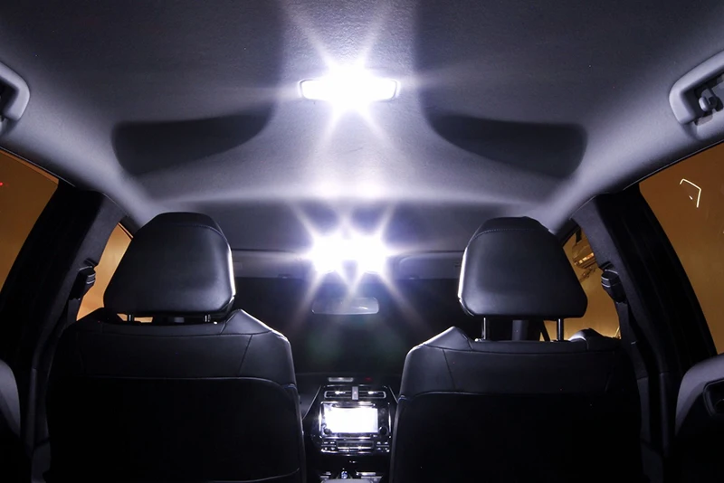 ShinMan 11x светодиодный светильник для автомобиля, светодиодный светильник для салона автомобиля, светильник для чтения, лампа для Toyota Prius, светодиодный светильник для салона, комплект 2004-2009