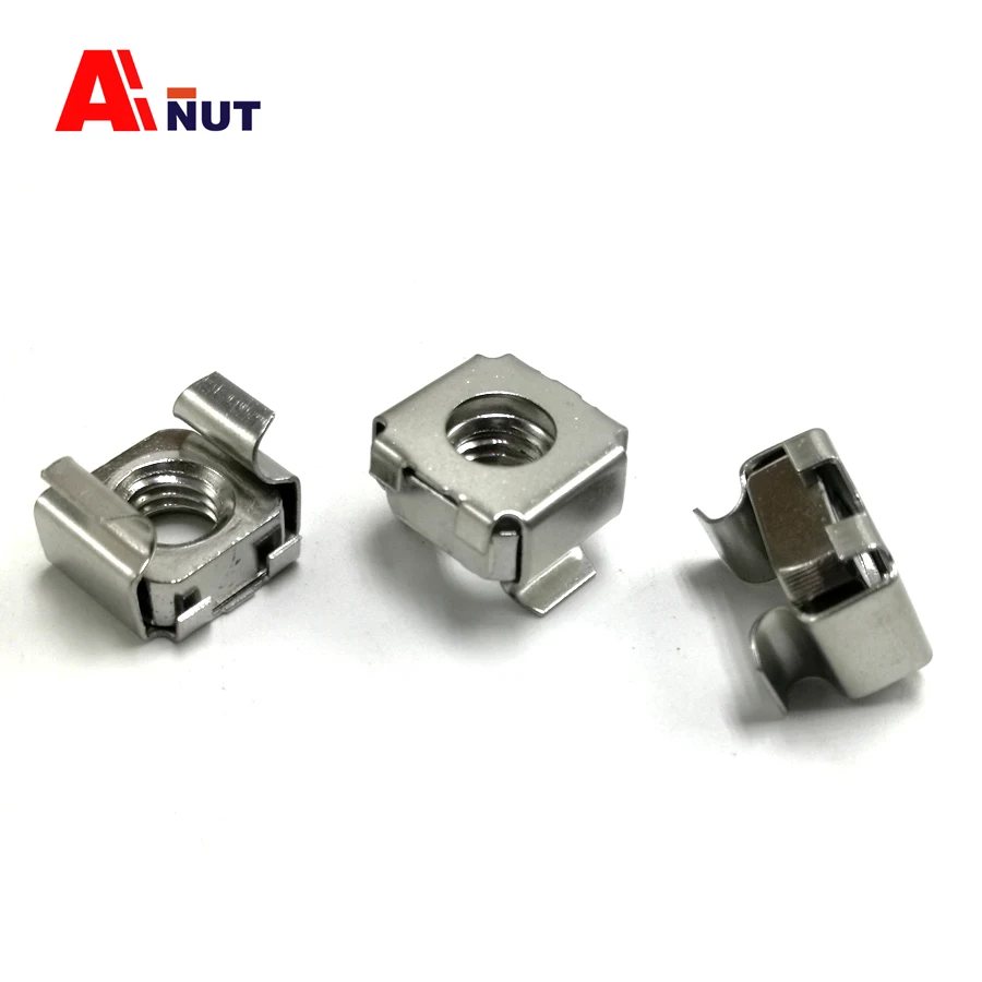 

m4 m5 m6 m8 cage nut , 304 stainless steel square Cage Nuts , High quality ss304 nut