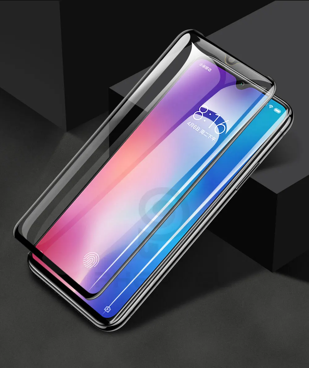 3D Защитное стекло для Xiaomi mi 9 mi 9 lite Олеофобное защитное закаленное стекло для Xiao mi Play mi 9 SE Nano защита экрана