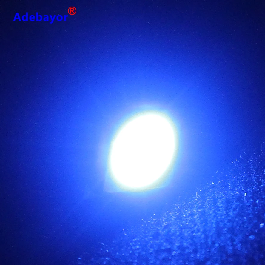 100 X Автомобильная T5 74 5050 SMD 1 Светодиодная лампа для приборной панели