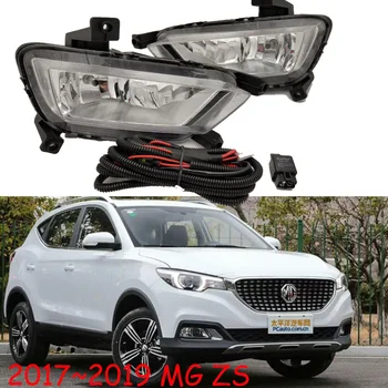 

1set Car Bumper headlamp for MG ZS fog light 2017~2019y car accessories halogen headlight for MG ZS head light