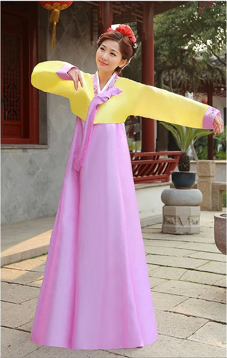 Новинка года; корейские вечерние платья в стиле ханбок; традиционная одежда в Азии; женские платья; вечерние платья; костюм певицы; Косплей