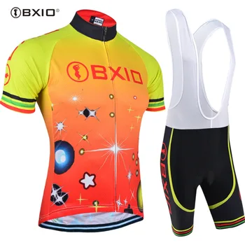 

BXIO Brand Cycling Jersey Sets Summer Short Sleeve Bike Clothes Pro Teams Bicycle Clothing Equipo De Ciclismo BX-0209O105