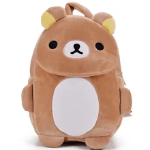 hot sale Children kawaii Cartoon plush Backpack Anime Knapsack Baby Bag Little Easy Bear Schoolbag and for free shipping