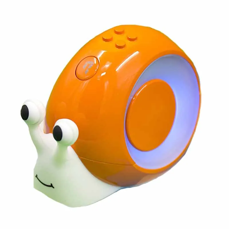 

Cartoon Plastic RC Smart Snail Robot Toy for Steam Programmable Intelligent Education With Music Cards For Children Gift