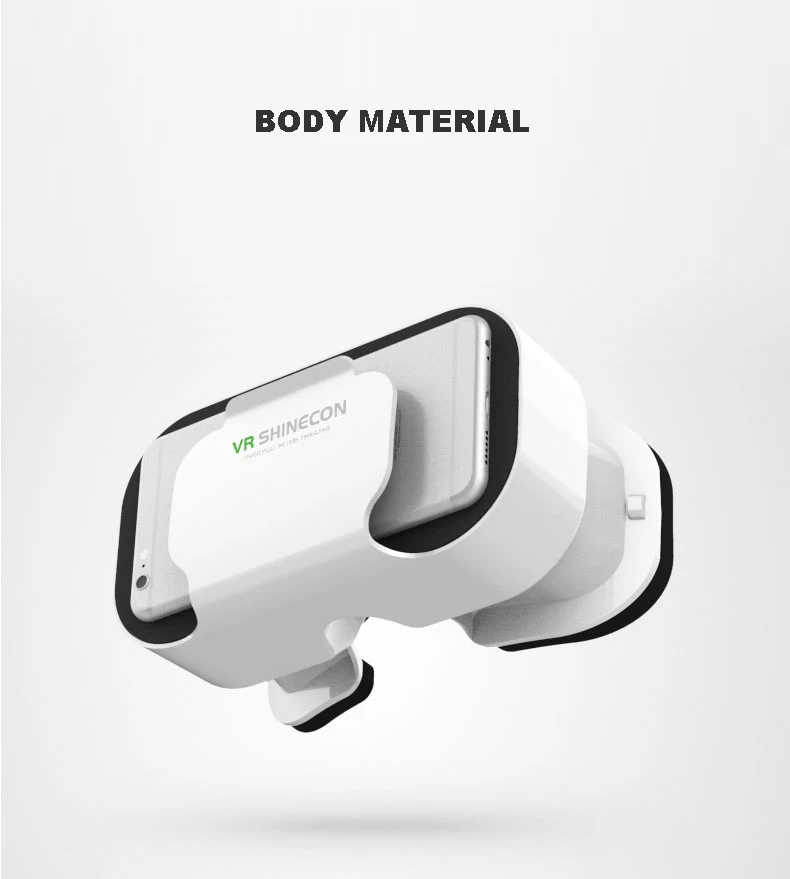 VR Shinecon G05A вр видео шлем виртуальной реальности очки 3D 3 D для iPhone Android VR смартфона умные виар игр смарт смартфонов дополненной телефона комплект видеоочки с экраном контролерами стерео активные нейрошлем