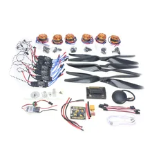 JMT RC Hexacopter самолета электронный комплект: 700KV бесщеточный Двигатель 30A ESC 1255 Пропеллеры GPS APM2.8 полета Управление DIY Drone