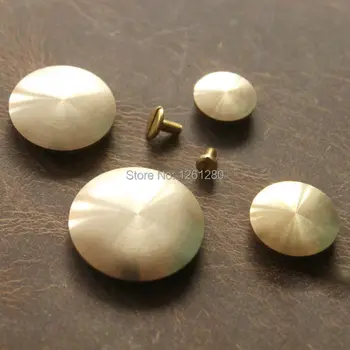 

free shipping 15mm brass pie rivet bag screw Decorative buckle fastener DIY bag hardware part handmade leather creative button