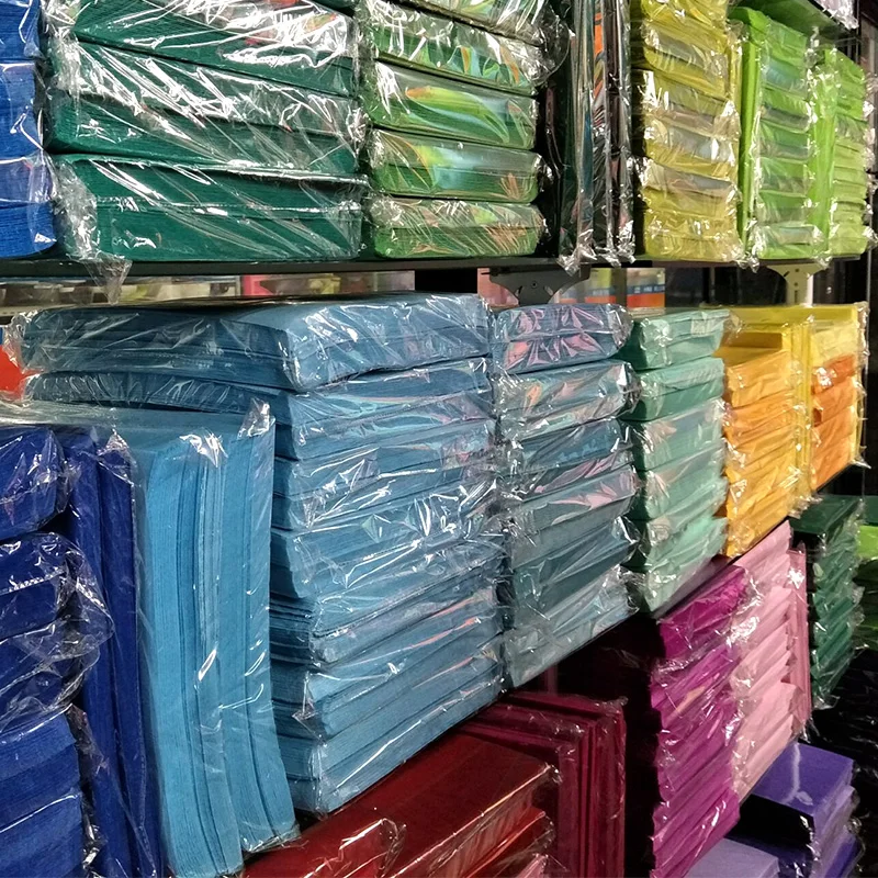 

20PCS/lot Can Choose Color Solid Color Felt Fabric Pure Colours Nonwoven DIY 30CM*30CM Clean Materials Gifts Package