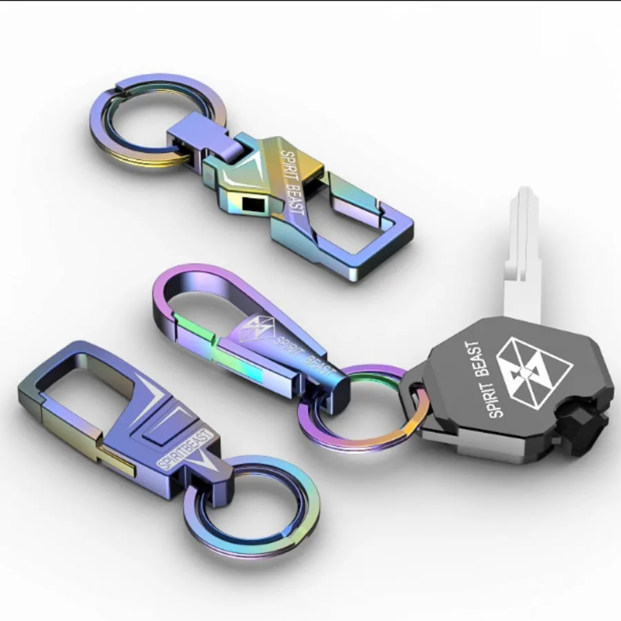 

Spirit Beast motorcycle key chain Colorful al keychain cool styling
