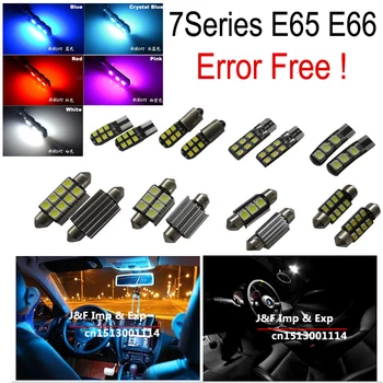 

20 pcs canbus no error E65 E66 LED Interior dome map Light Kit for 7 series E65 E66 730 740 750 760 (2002-2008)
