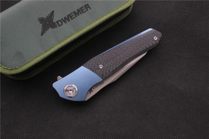 Высокое качество, Maxace Dwemer Assassin складной нож, углеродное волокно(Stonewash), лезвие: M390, Спорт на открытом воздухе Кемпинг Охота Ручной инструмент