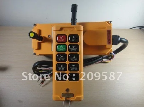 

10 Channels Hoist Crane Radio Remote Control System 12V