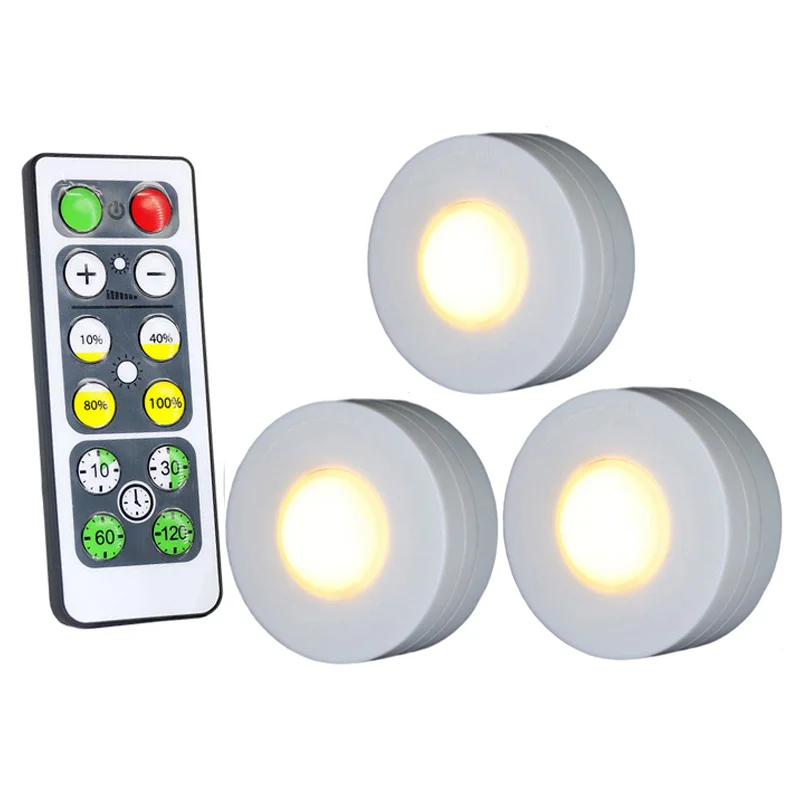 Remote Control LED Night Light Time Setting Night Lamp Novelty Bedroom